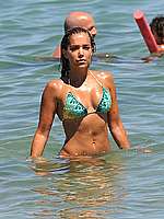 Sylvie Van Der Vaart Sexy In Bikini Candids